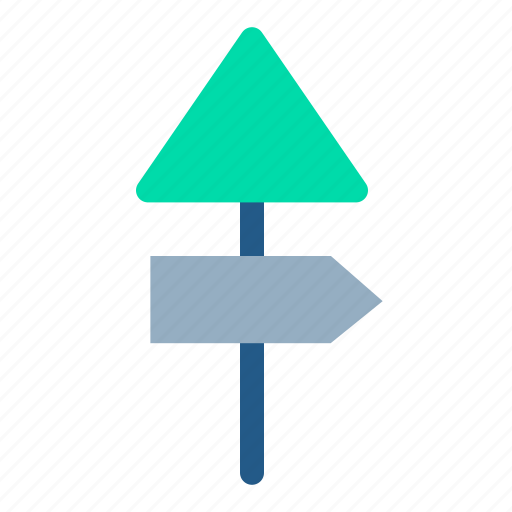 Direction board, navigation, path, post, road sign, street sign, warning icon - Download on Iconfinder
