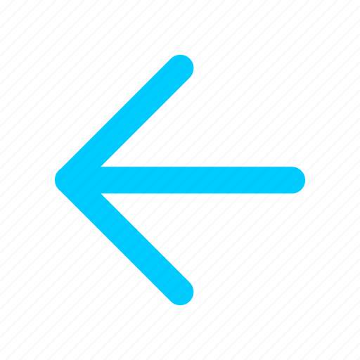 Arrow, blue, left icon - Download on Iconfinder