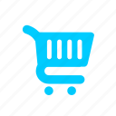 blue, ecommerce, online shopping, shopping cart, supermarket, supermarket trolley