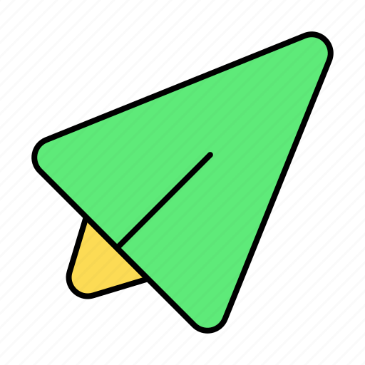 Basic, paper plane, plane, send, ui icon - Download on Iconfinder