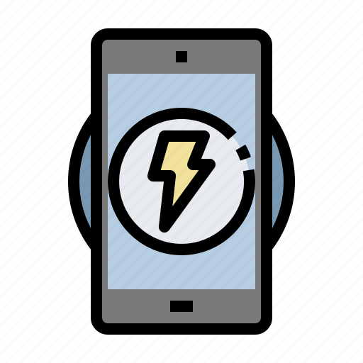 Wireless, charger, charging, contactless, electronics, user, interface icon - Download on Iconfinder