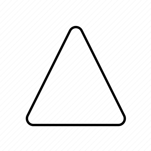 Округло треугольная. Треугольник. Треугольник с курглыми краями. Треугольник с закругленными краями. Треугольник со скругленными углами.
