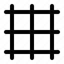 grid, pattern, square, geometric