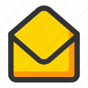letter, communication, message, inbox