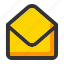 letter, communication, message, inbox 