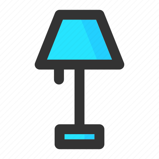 Lamp, desc, hotel, light, desk icon - Download on Iconfinder