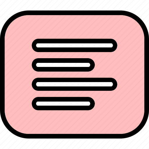 Align, editing, paragraph, left, style, text, typography icon - Download on Iconfinder