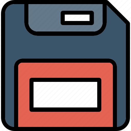 Floppy, disk, diskette, download, drive, save, storage icon - Download on Iconfinder