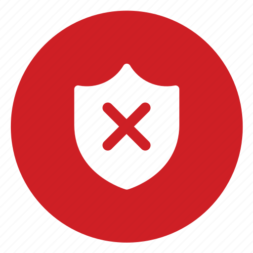 Dangerous, shield, unsecure icon - Download on Iconfinder