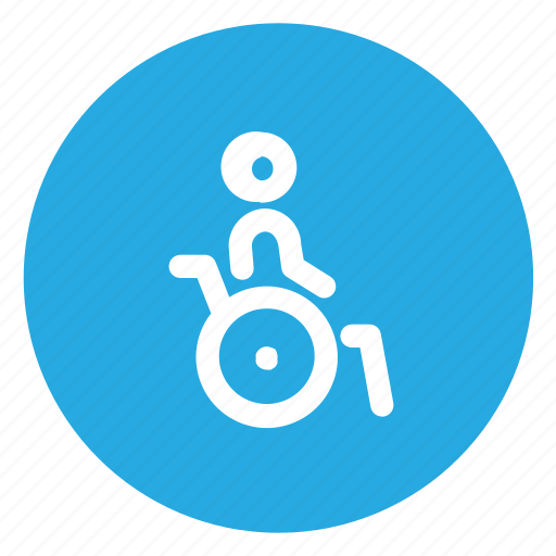 Disabled, handicap, handicapped, wheelchair icon - Download on Iconfinder