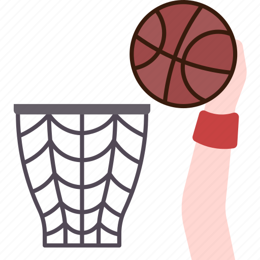 Dunk, basketball, goal, scoring, jump icon - Download on Iconfinder