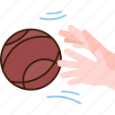 pass, ball, throw, play, basketball