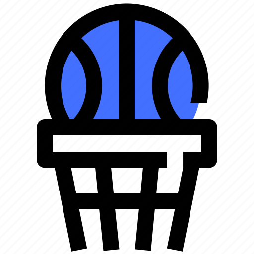Ball, basket, basketball, game, hoop, sport icon - Download on Iconfinder