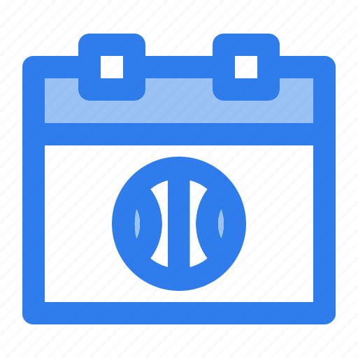 Ball, basket, basketball, calendar, event, game, schedule icon - Download on Iconfinder