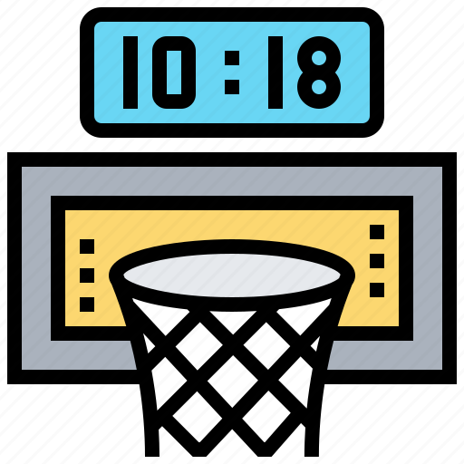 Basketball, board, counter, score, timer icon - Download on Iconfinder