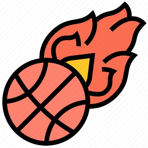Basketball, energy, fire, flaming, hot icon - Download on Iconfinder