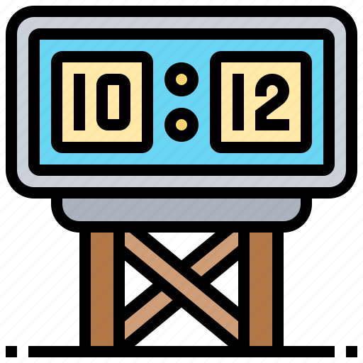 Digital, panel, scoreboard, sport, timer icon - Download on Iconfinder