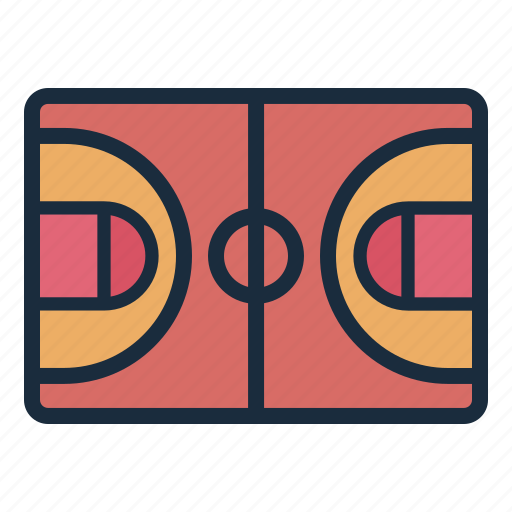 Court, field, basketball, sport, competition, athlete, basketball court icon - Download on Iconfinder