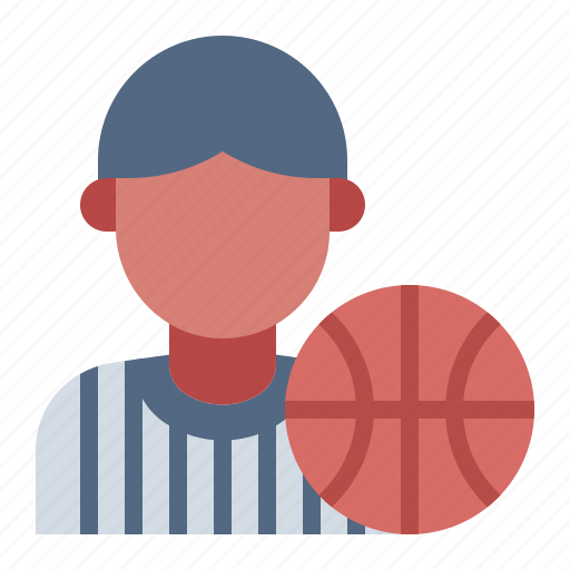 Referee, jobs, basketball, sport, competition, athlete icon - Download on Iconfinder