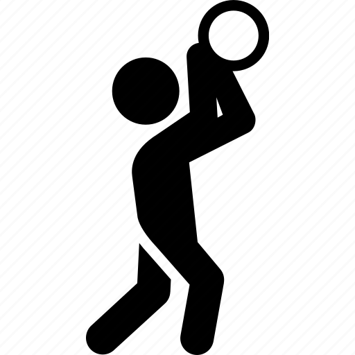 Athlete, basketball, man, player, shot, sports icon - Download on Iconfinder