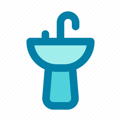 Bathroom, tub, clean, basin, wash, washbasin, sink icon - Download on Iconfinder