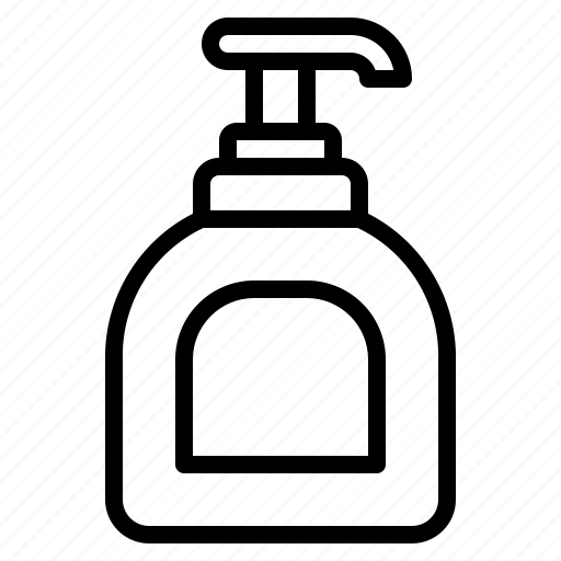 Soap, bottle, liquid, hand sanitizer, hand wash icon - Download on Iconfinder