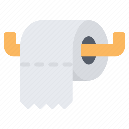 Toilet paper, tissue, roll, bathroom, toilet icon - Download on Iconfinder