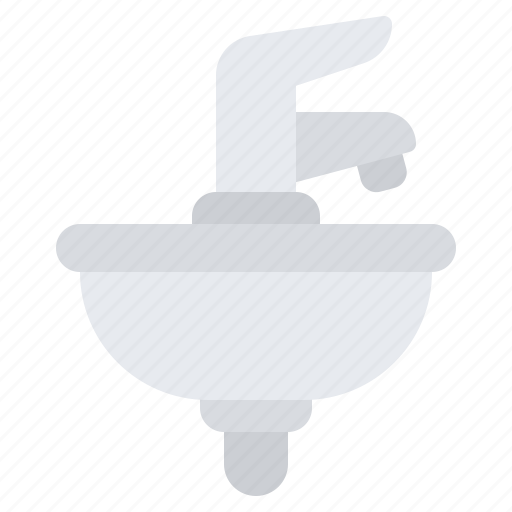 Washbasin, washstand, sink, faucet, bathroom icon - Download on Iconfinder