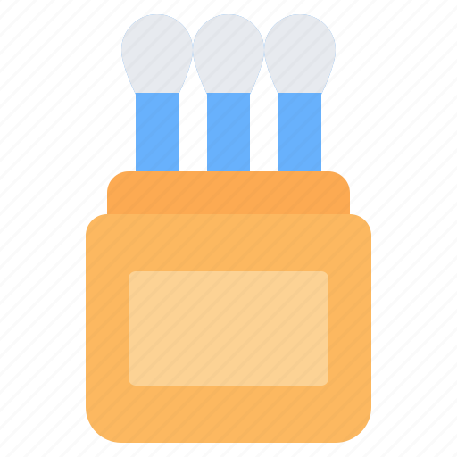 Cotton bud, cotton buds, cotton swab, ear, cleaning icon - Download on Iconfinder