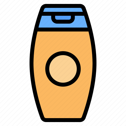 Shampoo, bottle, hair, conditioner, bathroom icon - Download on Iconfinder