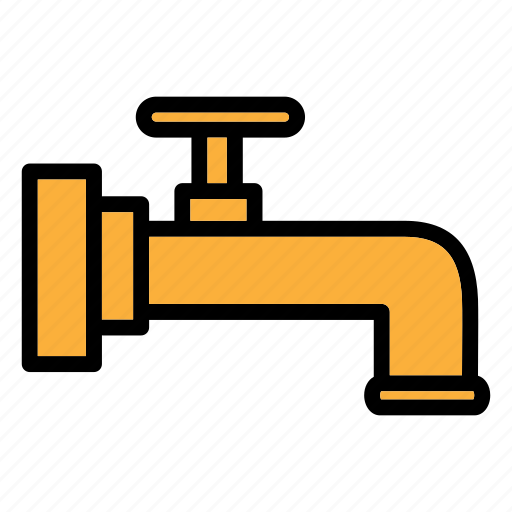 Water tap, faucet, water, tap, plumbing, water-faucet, water-supply icon - Download on Iconfinder