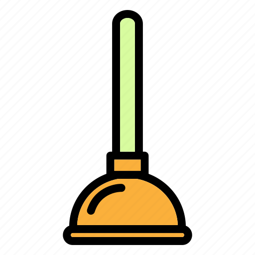 Plunger, cleaning, toilet, bathroom, tool, plumber, equipment icon - Download on Iconfinder