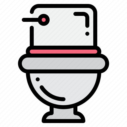 Bathroom, hygiene, sanitary, toilet, washroom, wc icon - Download on Iconfinder
