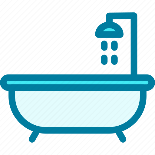 Bathtub, bathroom, restroom icon - Download on Iconfinder