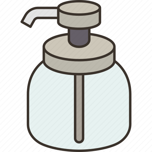Soap, dispenser, liquid, pump, hygiene icon - Download on Iconfinder