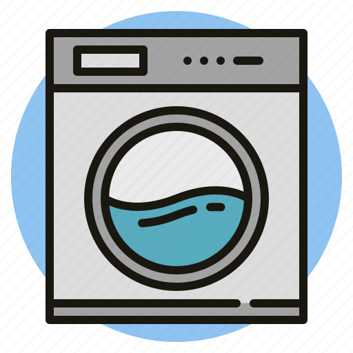 Bathroom, laundry, machine, washing icon - Download on Iconfinder