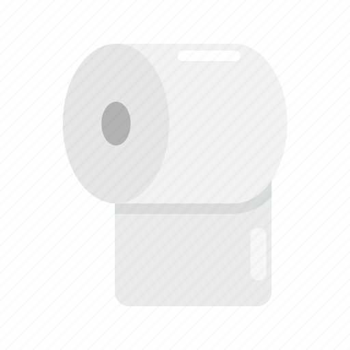 Bathroom, paper, tissue, toilet, toilet paper, wipe icon - Download on Iconfinder