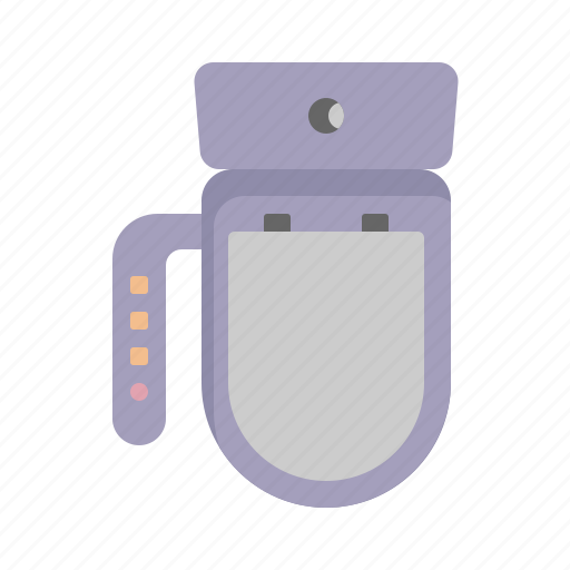 Electrical, smart, toilet, bowl, seat, japanese, bathroom icon - Download on Iconfinder