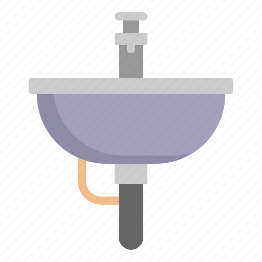 Sink, faucet, tap, bathroom, toilet, washroom, interior icon - Download on Iconfinder