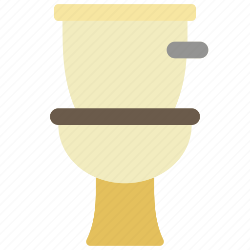 Bathroom, front, objects, toilet icon - Download on Iconfinder