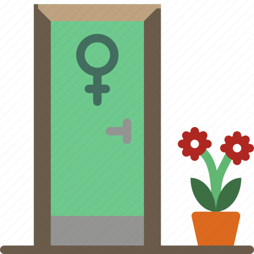 Bathroom, ladies, objects, toilet icon - Download on Iconfinder