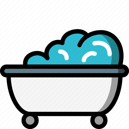 Bath, bathroom, bubble, restroom icon - Download on Iconfinder