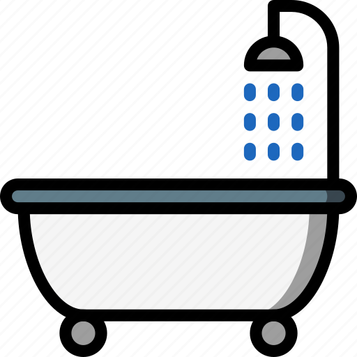 Bathroom, bubble, restroom, shower icon - Download on Iconfinder