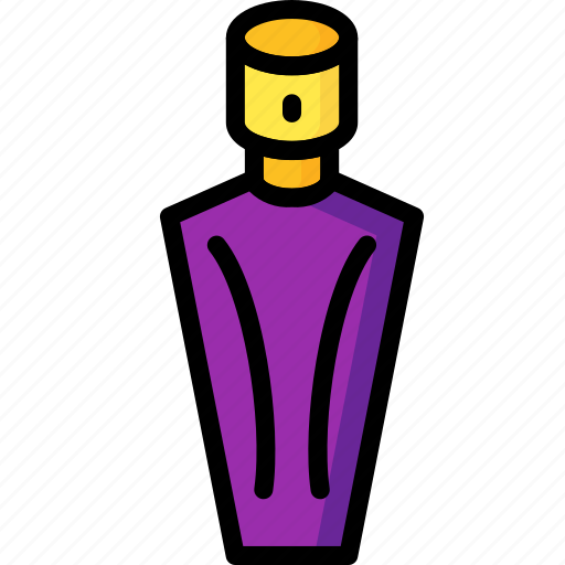 Bathroom, beauty, bottle, color, objects, perfume icon - Download on Iconfinder