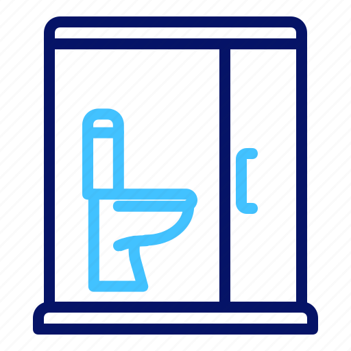 Toilet, restroom, bathroom, wc, furniture and household, wellness, water closet icon - Download on Iconfinder