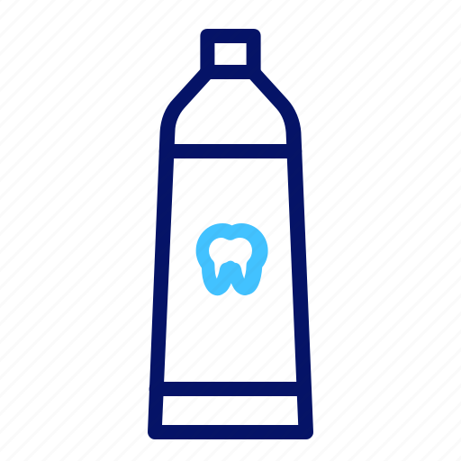 Toothpaste, oral care, healthcare and medical, hygiene, drug, pharmacy, tube icon - Download on Iconfinder