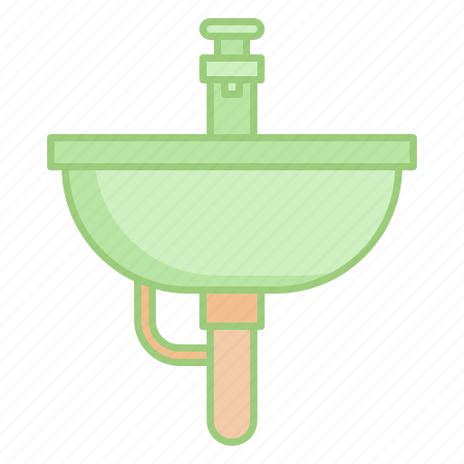 Sink, faucet, tap, bathroom, toilet, washroom, interior icon - Download on Iconfinder