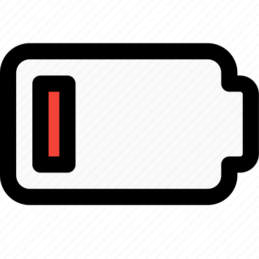 Low, battery, power, charge icon - Download on Iconfinder