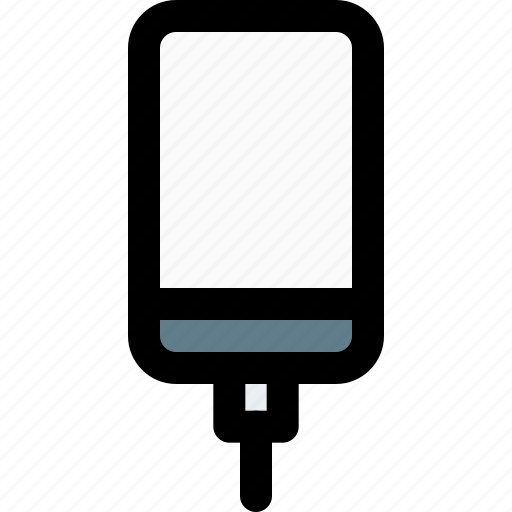 Smartphone, charging, battery, power icon - Download on Iconfinder