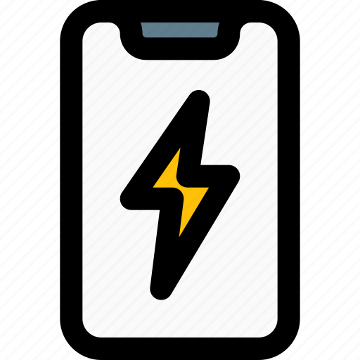 Smartphone, power, battery, charge icon - Download on Iconfinder
